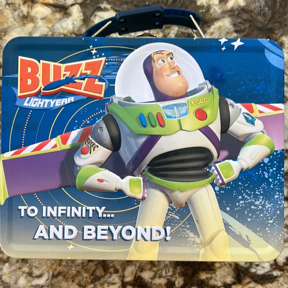 Disney Buzz Lightyear Tin lunch box